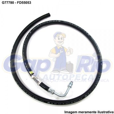 Mangueira Flexível de Direção Hidráulica Ford Fiesta Amazon 2003/… (Retorno)