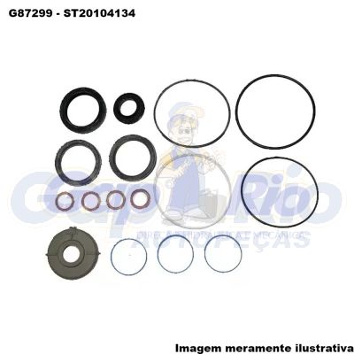 Kit Reparo Caixa de Direção Hidráulica Nissan Murano 2003 e 2004