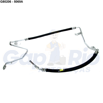 Mangueira Flexível de Direção Hidráulica Renault Clio 1.0/1.8 (Pressão)