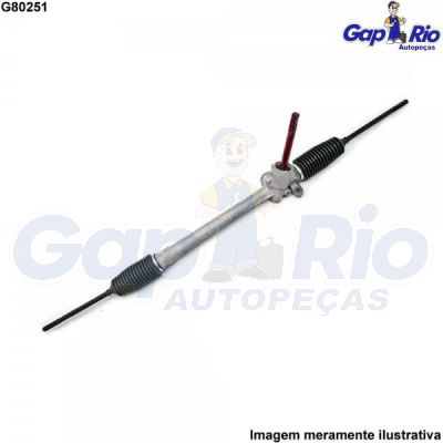 Caixa de Direção Mecânica Novo Gol G5, 2008/...(em diante)