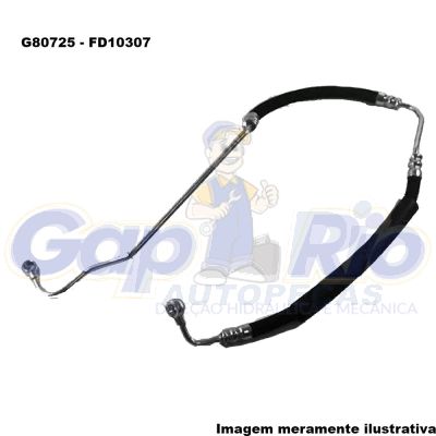 Mangueira Flexível de Direção Hidráulica Fiat Palio 04/… (Pressão)