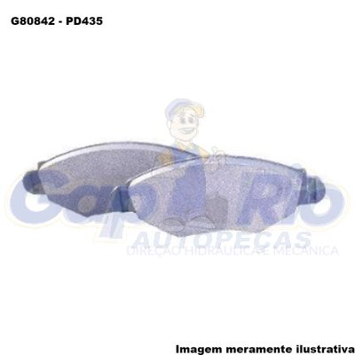 Pastilha de Freio Dianteira Peugeot 206, 207