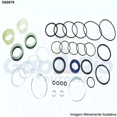 Kit Reparo Caixa de Direção Hidráulica Audi A4 1.6/1.8 Passat Alemão (P/ Caixa Modelo: ZF)