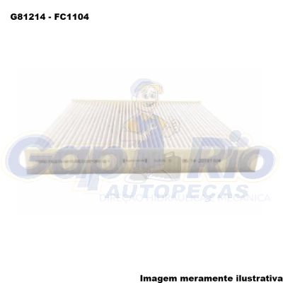 Filtro de Cabine Ford Fiesta, Ecosport, Fusion 2008/...(em diante)