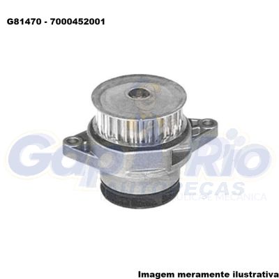 Bomba de Água Vw Gol, Parati, Kombi, Polo, Voyage 