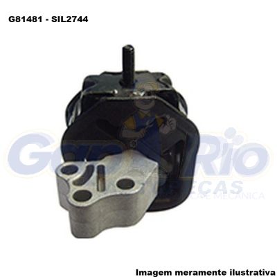 Coxim do Motor Ford Ecosport, Fiesta, Focus 2003/...(em diante) (Dianteiro Direito)