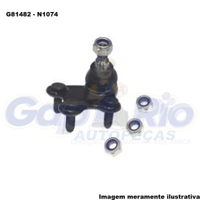 Pivô de Suspensão Vw Gol G5, Saveiro, Voyage, Fox, Up, Audi (Lado Esquerdo)