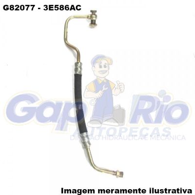 Mangueira Flexível de Direção Hidráulica Fiesta Endura (Pressão)