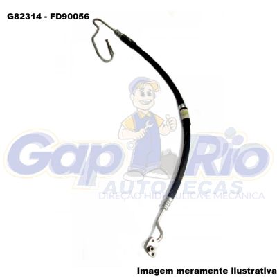Mangueira Flexível de Direção Hidráulica Honda Civic .../98 (Pressão)