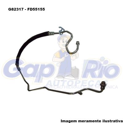 Mangueira Flexível de Direção Ford Focus 1.6 03/07 (Pressão)