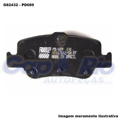 Pastilha de Freio Traseira Toyota Corolla