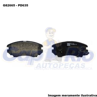 Pastilha de Freio Dianteira Hyundai Azera, Sonata, Tucson, Kia Magents, Sportage, Soul
