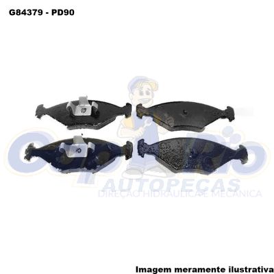 Pastilha de Freio Dianteira Fiat Palio, Siena