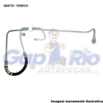 Mangueira Flexível de Direção Hidráulica do Ford Fiesta (Pressão)