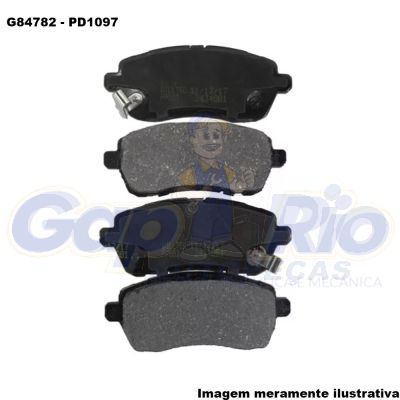 Pastilha de Freio Dianteira Ford Fiesta Sigma, Ka
