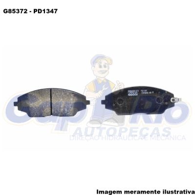 Pastilha de Freio Dianteira Gm Cobalt, Sonic, Spin c/ ABS