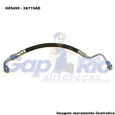 Mangueira Flexível de Direção Pressão Ford Ranger 98/… (Alimentação)