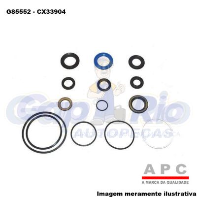 Kit Reparo Caixa de Direção Hidráulica Land Rover Serie 1 1991 à 2002