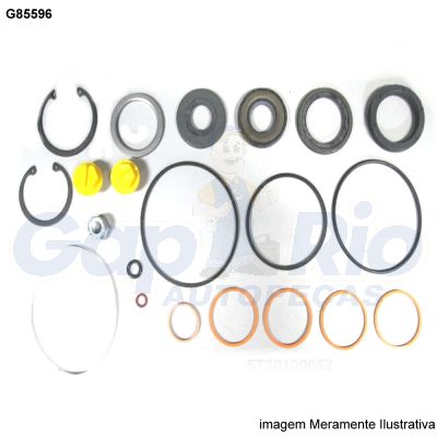 Kit Reparo Caixa de Direção Hidráulica Ford 150, 250, 350, 450, Dodge Ram (P/ Caixa Modelo: VISTEON)