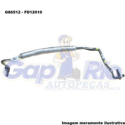Mangueira Flexível de Direção Hidráulica Peugeot 206 1.6 (Pressão)
