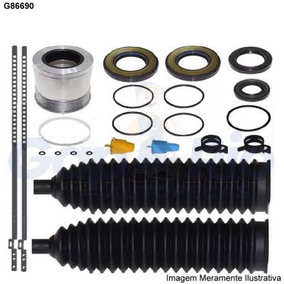 Kit Reparo Caixa de Direção Hidráulica GM Captiva 08/... (P/ Caixa Modelo: MANDO)