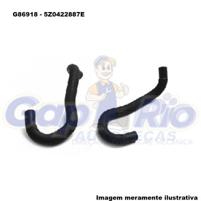 Mangueira Flexível de Direção Hidráulica VW Gol G5 FOX (Alimentação)