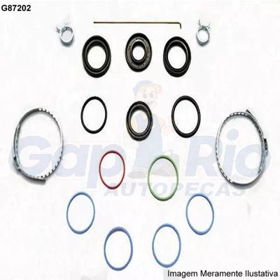 Kit Reparo Caixa de Direção Hidráulica Audi A4 1995/2005 (P/ Caixa Modelo: KOYO)