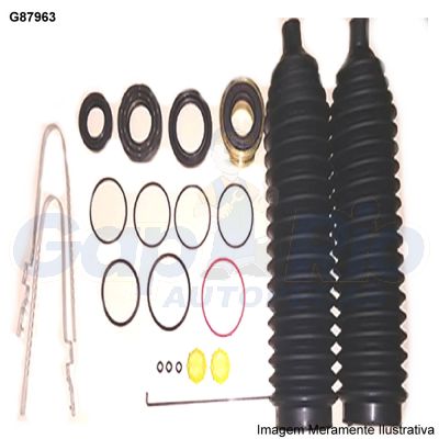 Kit Reparo Caixa de Direção Hidráulica Hyundai Hb20 2013/... (P/ Caixa Modelo: MANDO)