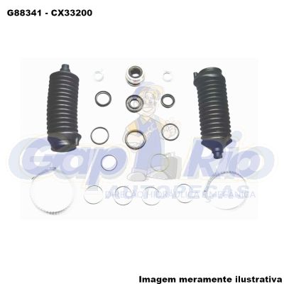 Kit Reparo Caixa de Direção Hidráulica Ford Focus 2002/…
