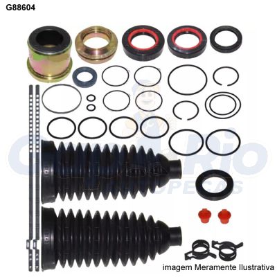 Kit Reparo Caixa de Direção Hidráulica Mercedes Classe M 1998/2005 