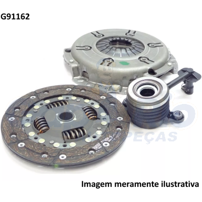 Kit de Embreagem Renault Fluence, Megane, Duster e Nissan Livina