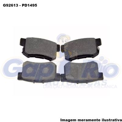 Pastilha de Freio Traseira Honda HR-V 2015/…