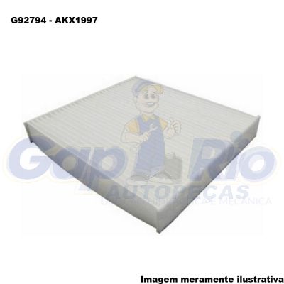 Filtro de Cabine Mitsubishi Pajero 2002/...(em diante)