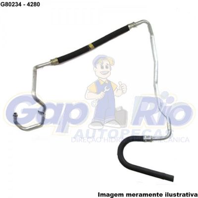 Mangueira Flexível de Direção Hidráulica Citroen Xsara Picasso (Retorno)