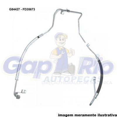 Mangueira Flexível de Direção Hidráulica VW Gol Fox (Pressão)